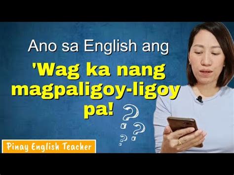 walang ligo in english|ligoy : Binisaya .